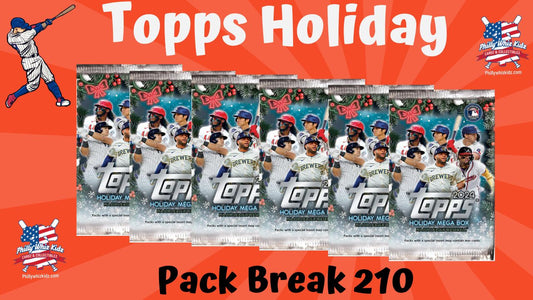 Break 210 - Topps Holiday Pack break