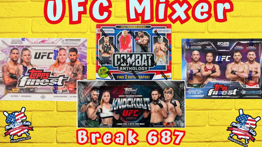 Break 687 - UFC Finest & Combat - Random letter break