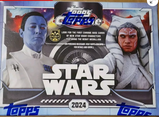 P -2024 Topps Chrome Star Wars Blaster box