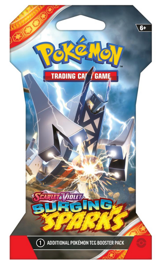 P - Surging Sparks - Sleeved Booster Pack (3 Packs)