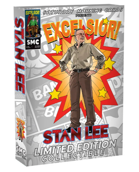 P -2025 Saturday Morning Cards Stan Lee box