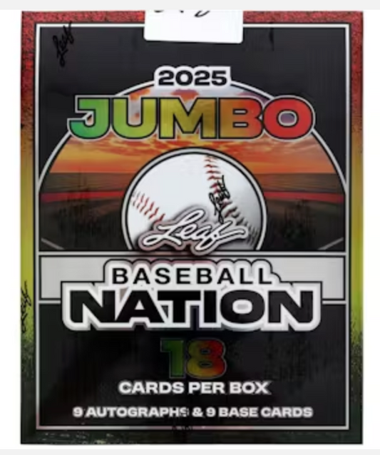 P -2025 Leaf Baseball Nation Jumbo Box