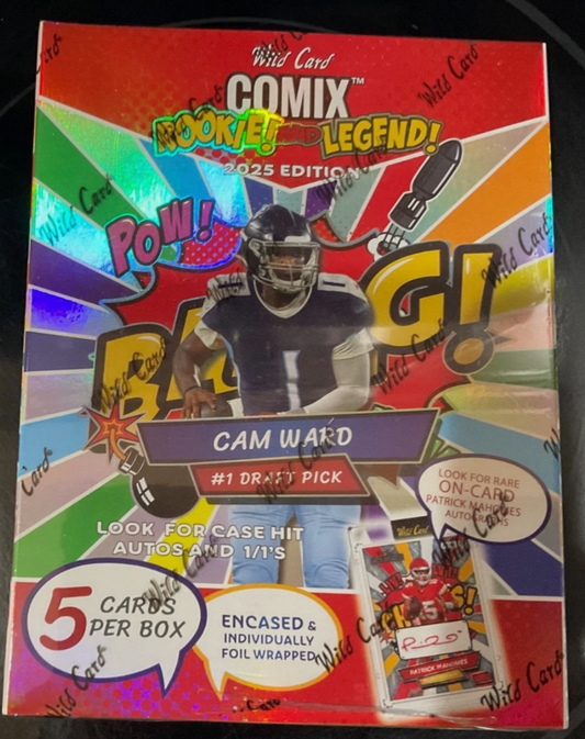 P -2025 Wild Card Comix Football Box